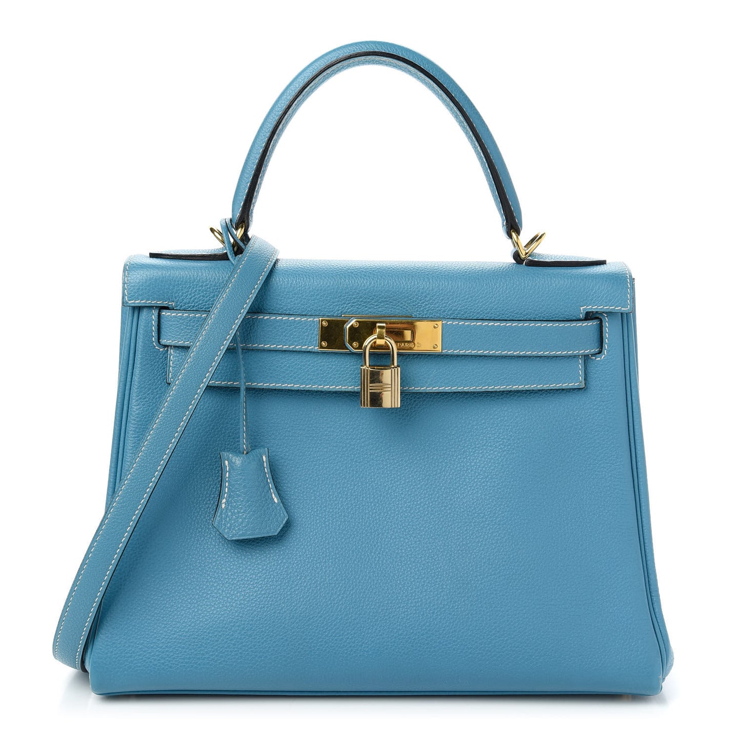Togo Kelly Retourne 28 Blue Jean