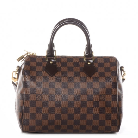 Damier Ebene Speedy Bandouliere 25