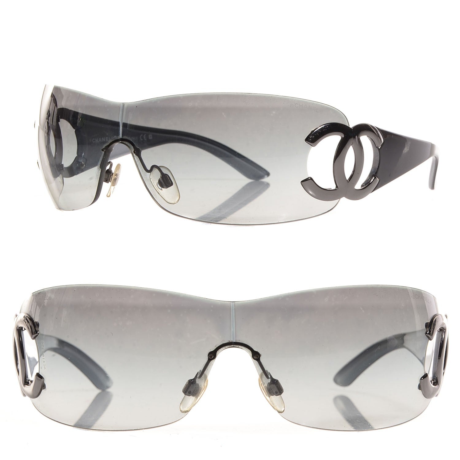 Chanel Frameless CC Logo Sunglasses 4125 99461 – FASHIONPHILE