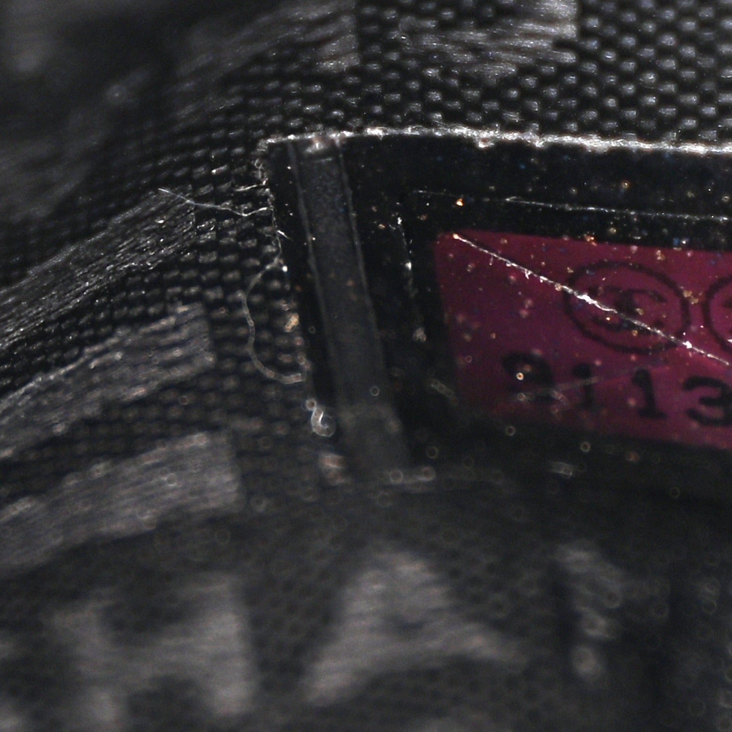 Chanel Lambskin Precious Symbols Pochette Black 7 of 10