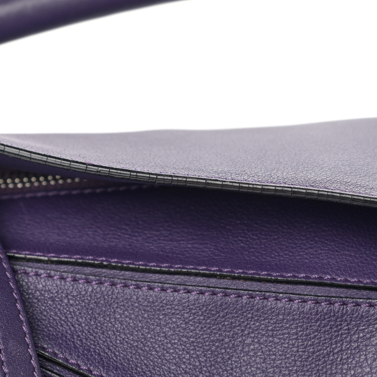 Loewe Calfskin Medium Puzzle Bag Purple 14 of 17