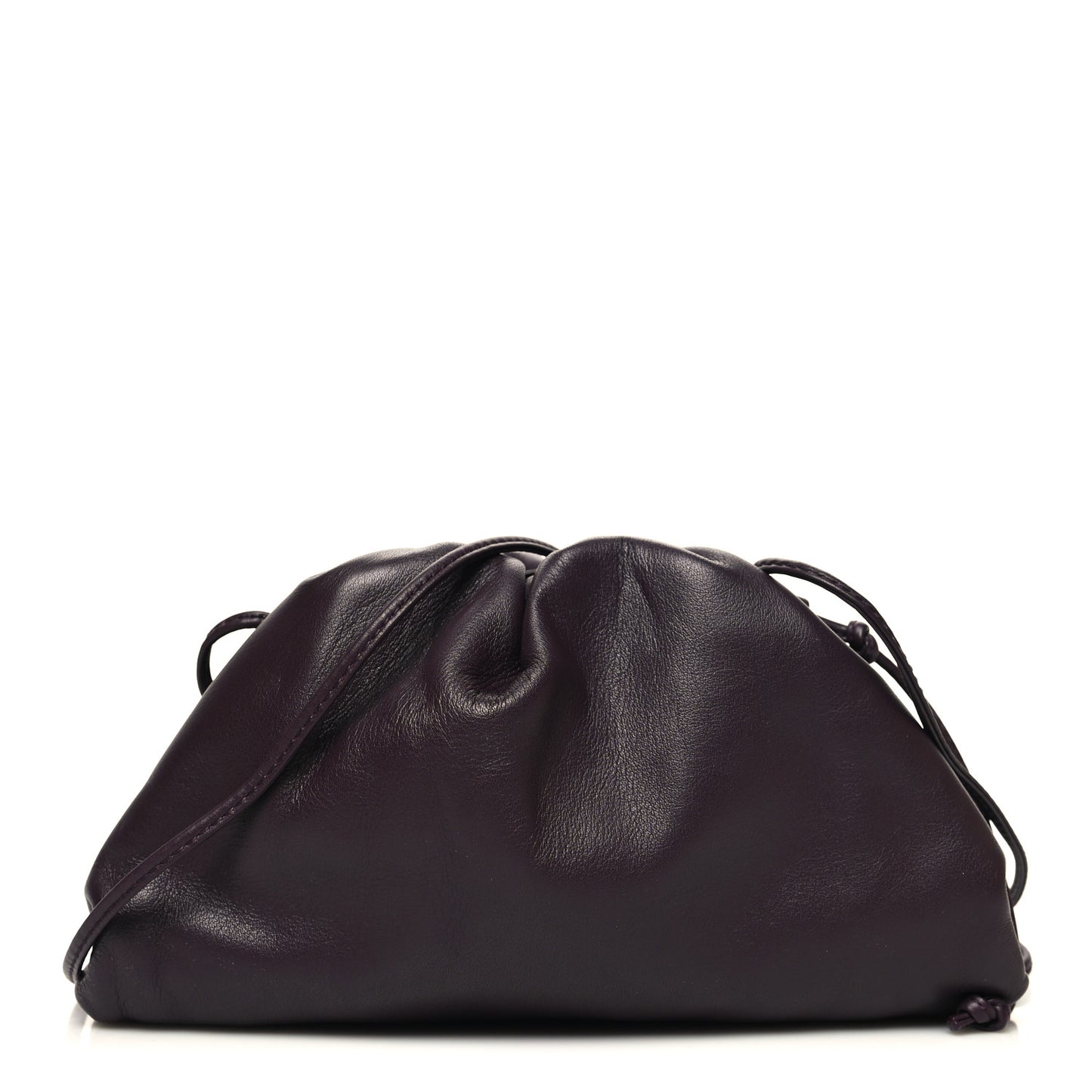 Butter Calfskin The Mini Pouch Grape