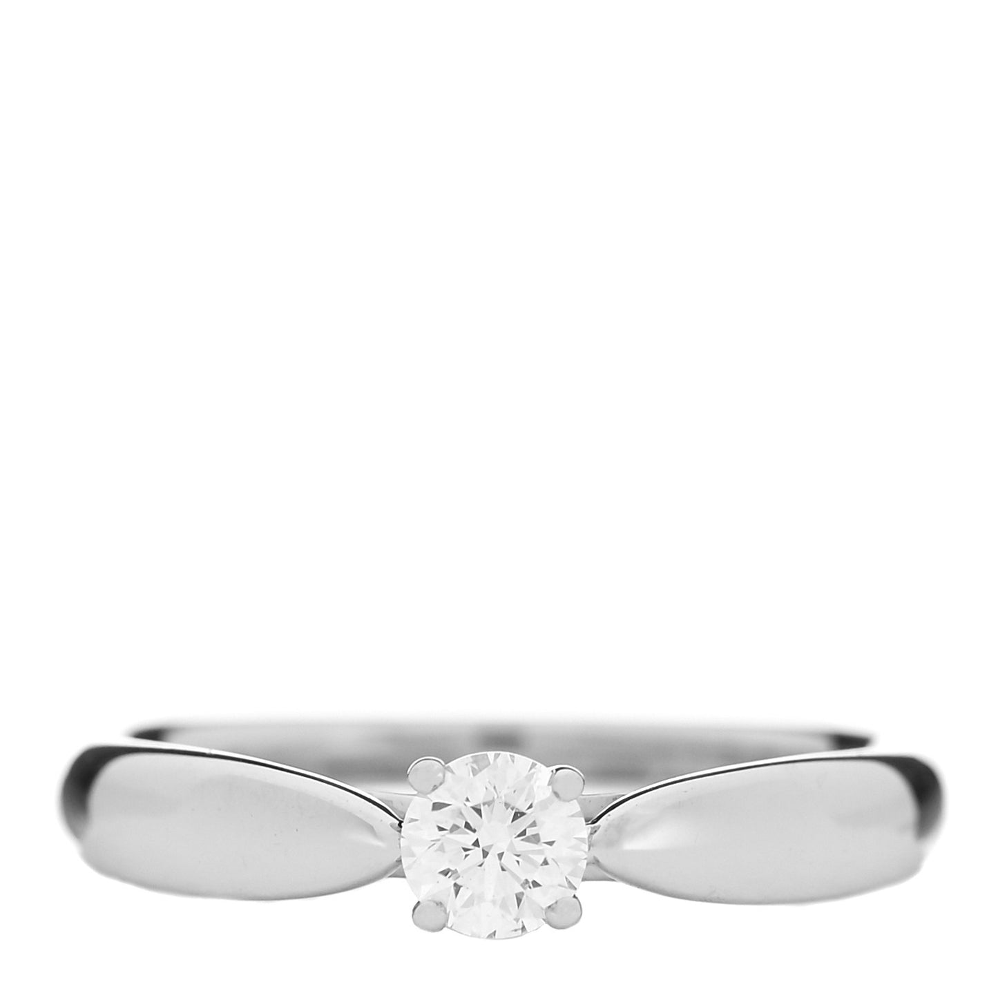 Platinum Diamond .20ct Harmony Solitaire Engagement Ring 49 5