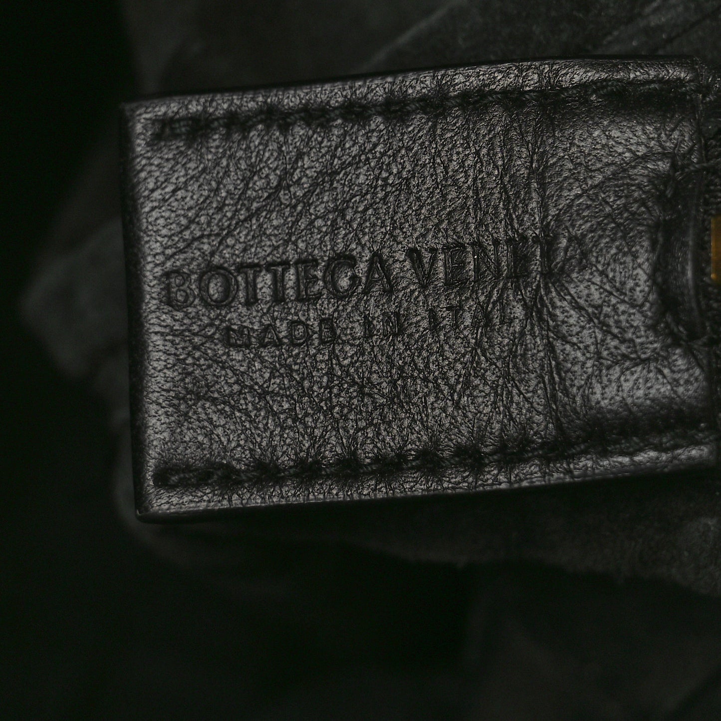 Nappa Intrecciato Medium Loop Camera Bag Black