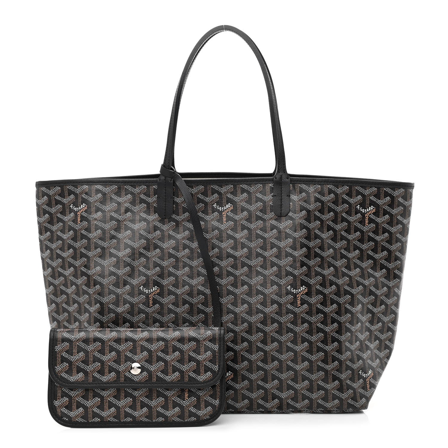 Goyard Goyardine Saint Louis PM Black 1 of 14