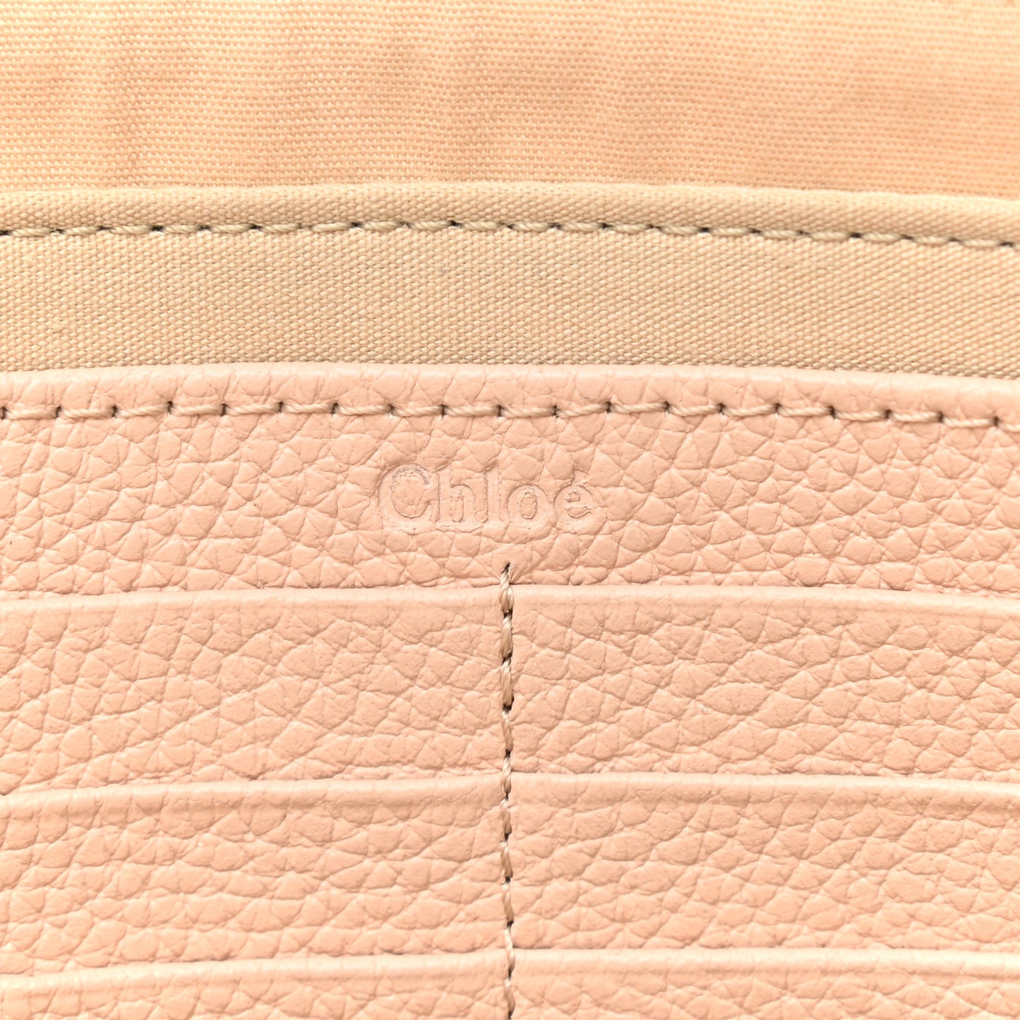 Grained Calfskin Joe Clutch Cement Pink