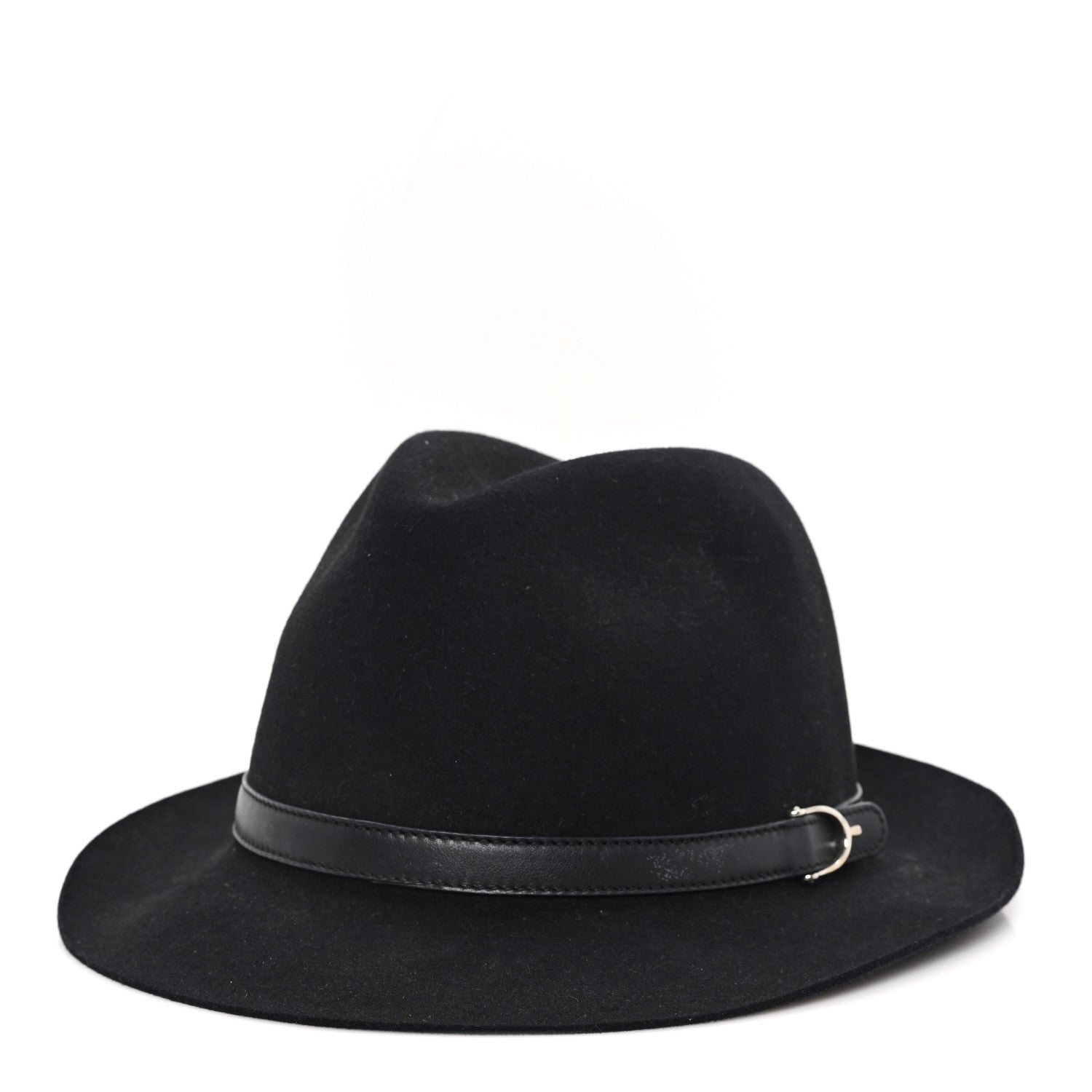 Gucci Felt Horsebit Hat L Black 1807773 – FASHIONPHILE display picture 2