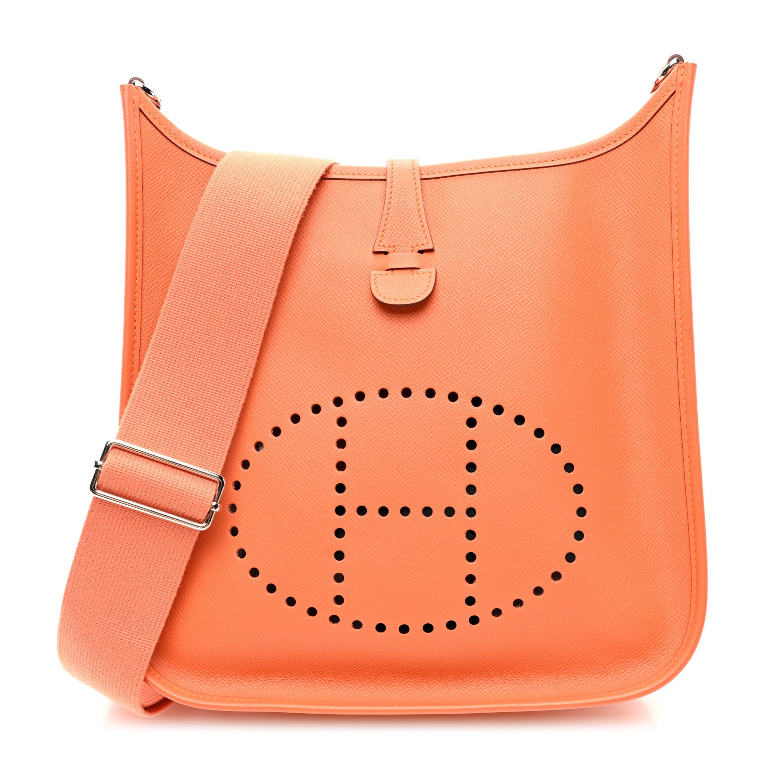 Hermes Epsom Evelyne II PM Orange 1 of 10