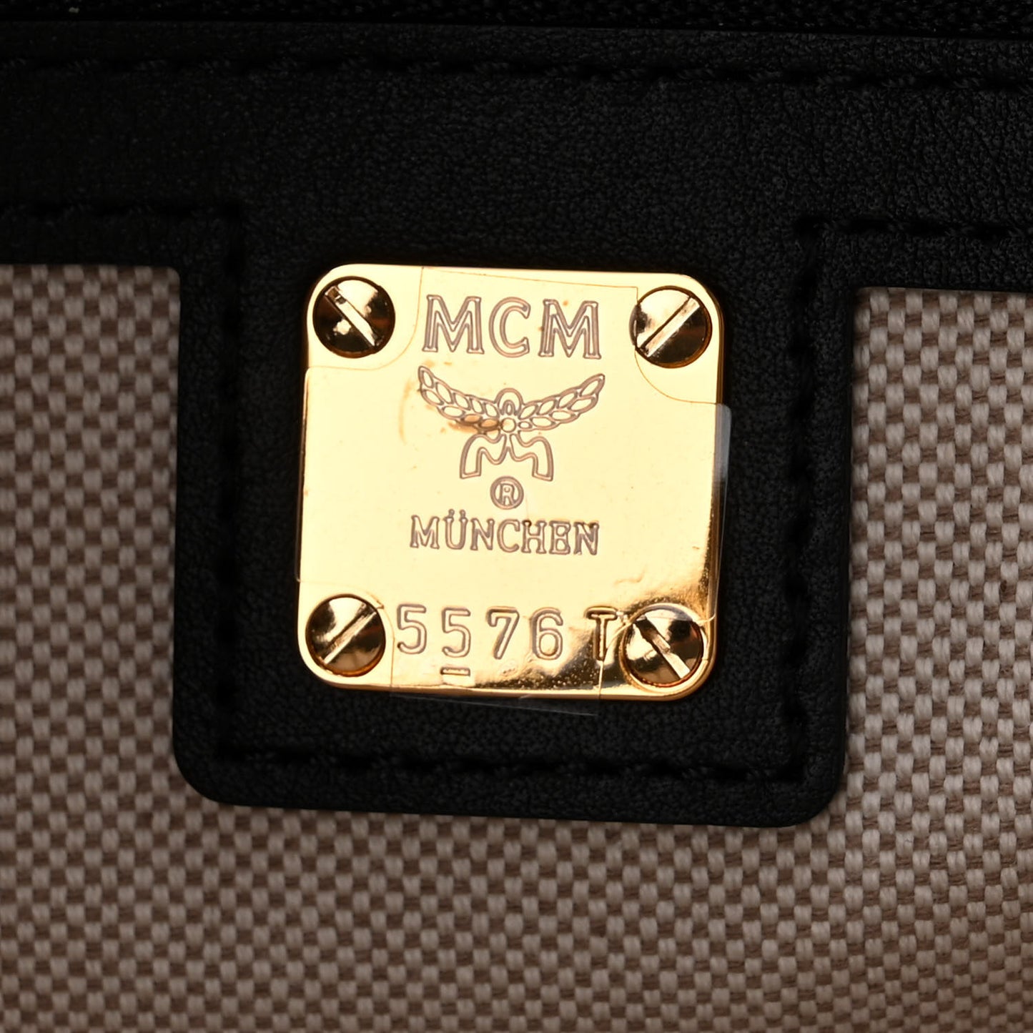 Canvas Logo Large Munchen Tote Black