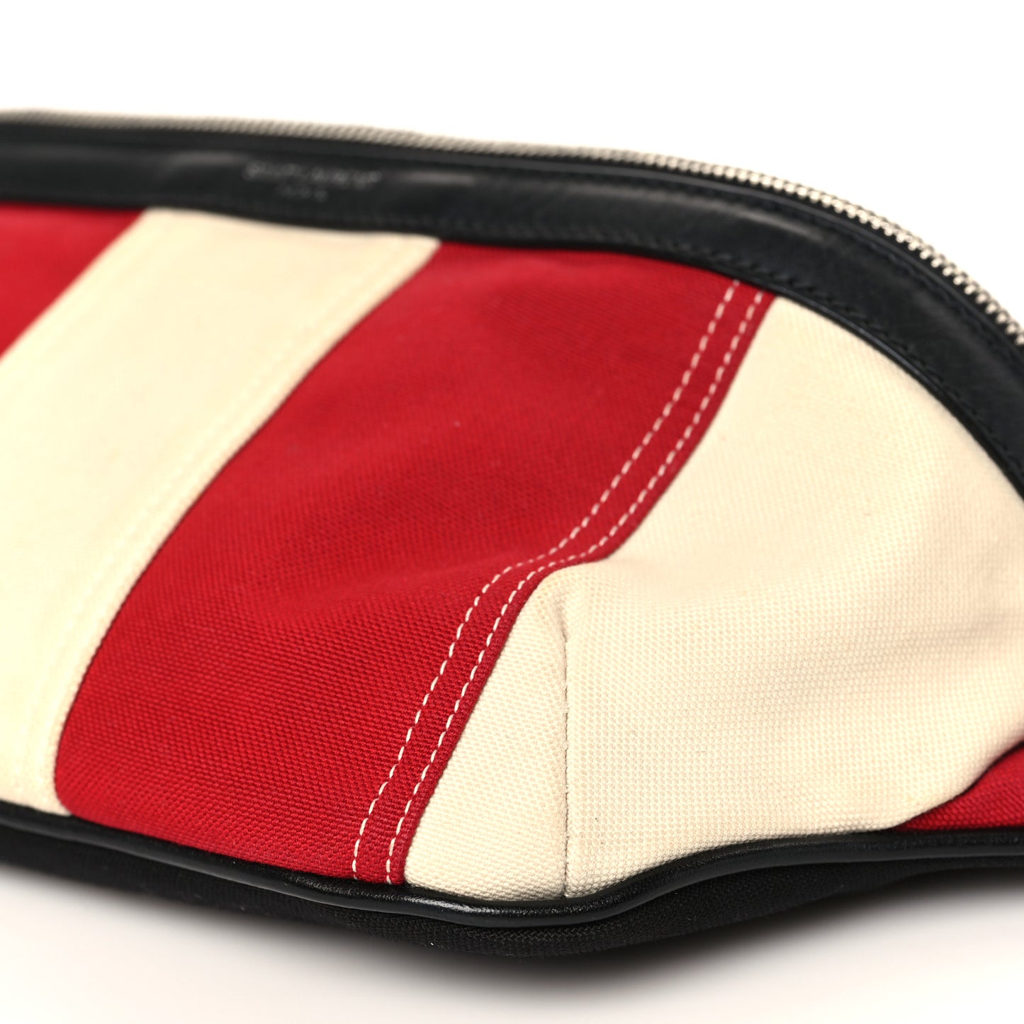 Canvas Classic Belt Bag Red Blue White