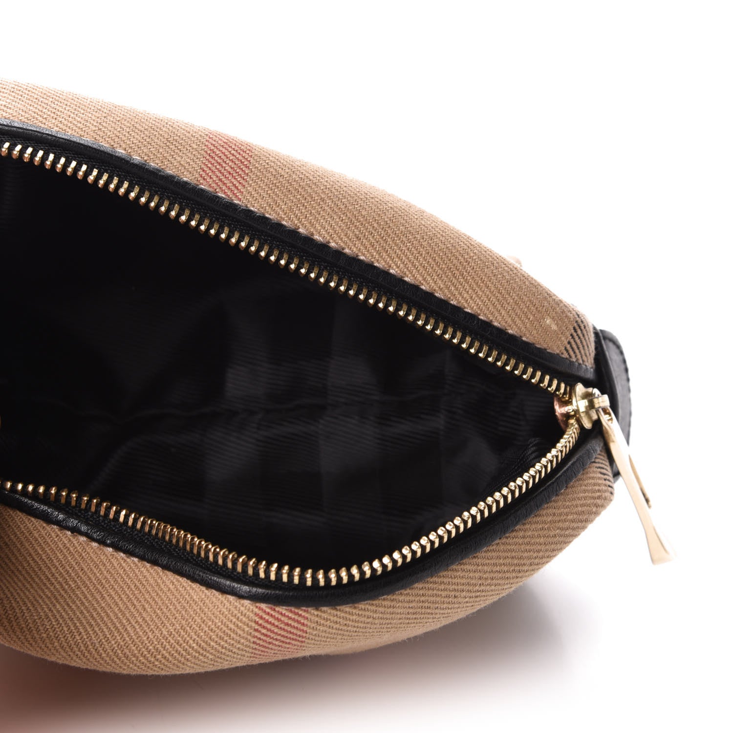Burberry House Check Cosmetic Case Black 5 of 7