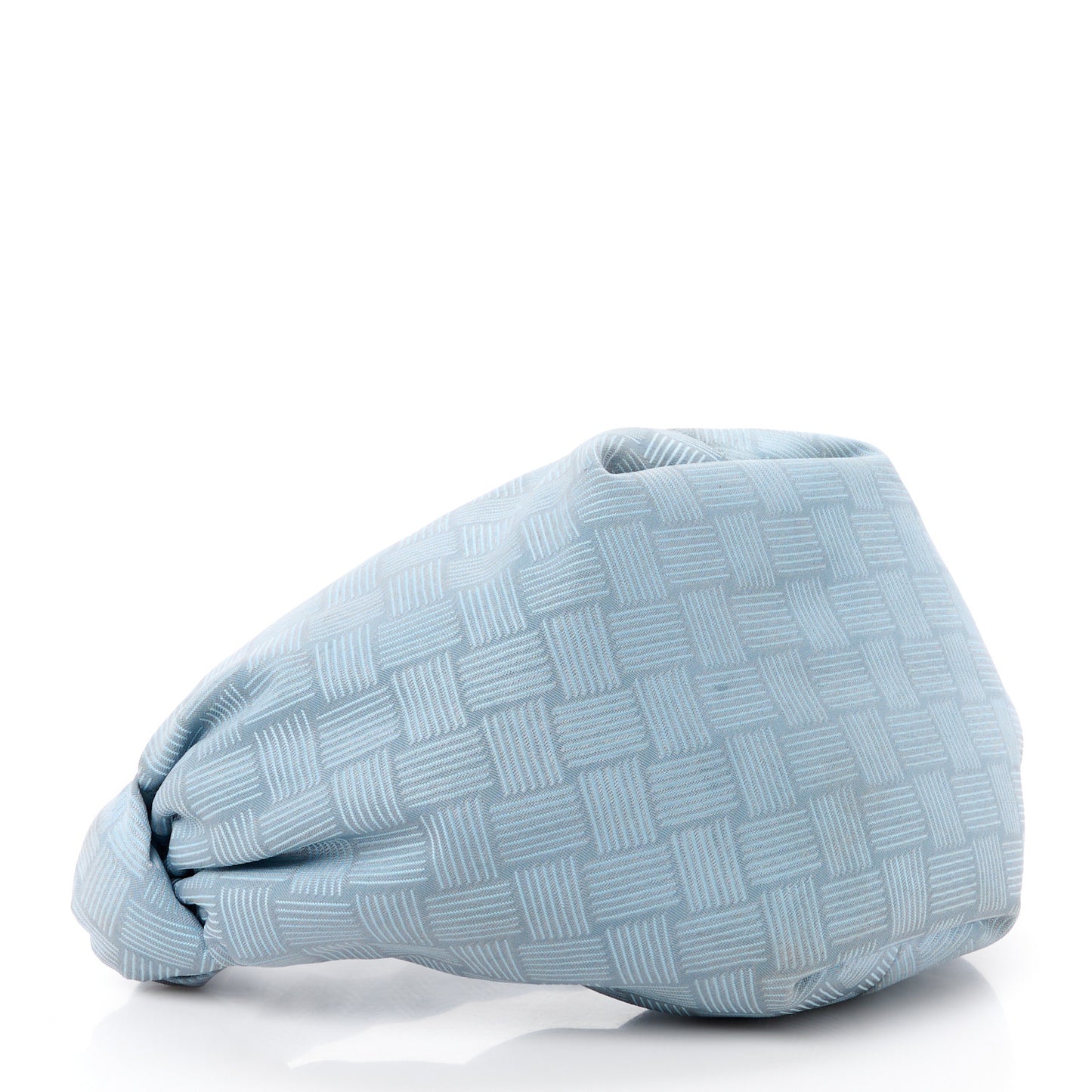 Jacquard Mini Double Knot Bag Bubble Silver