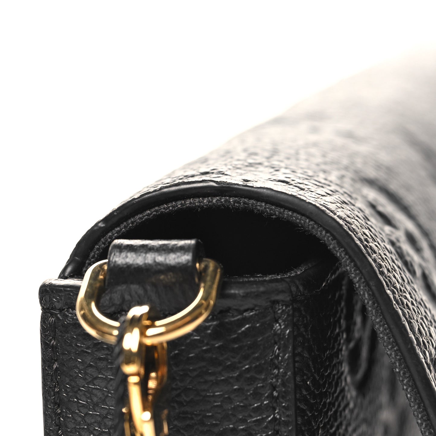 Empreinte Pochette Felicie Chain Wallet Black