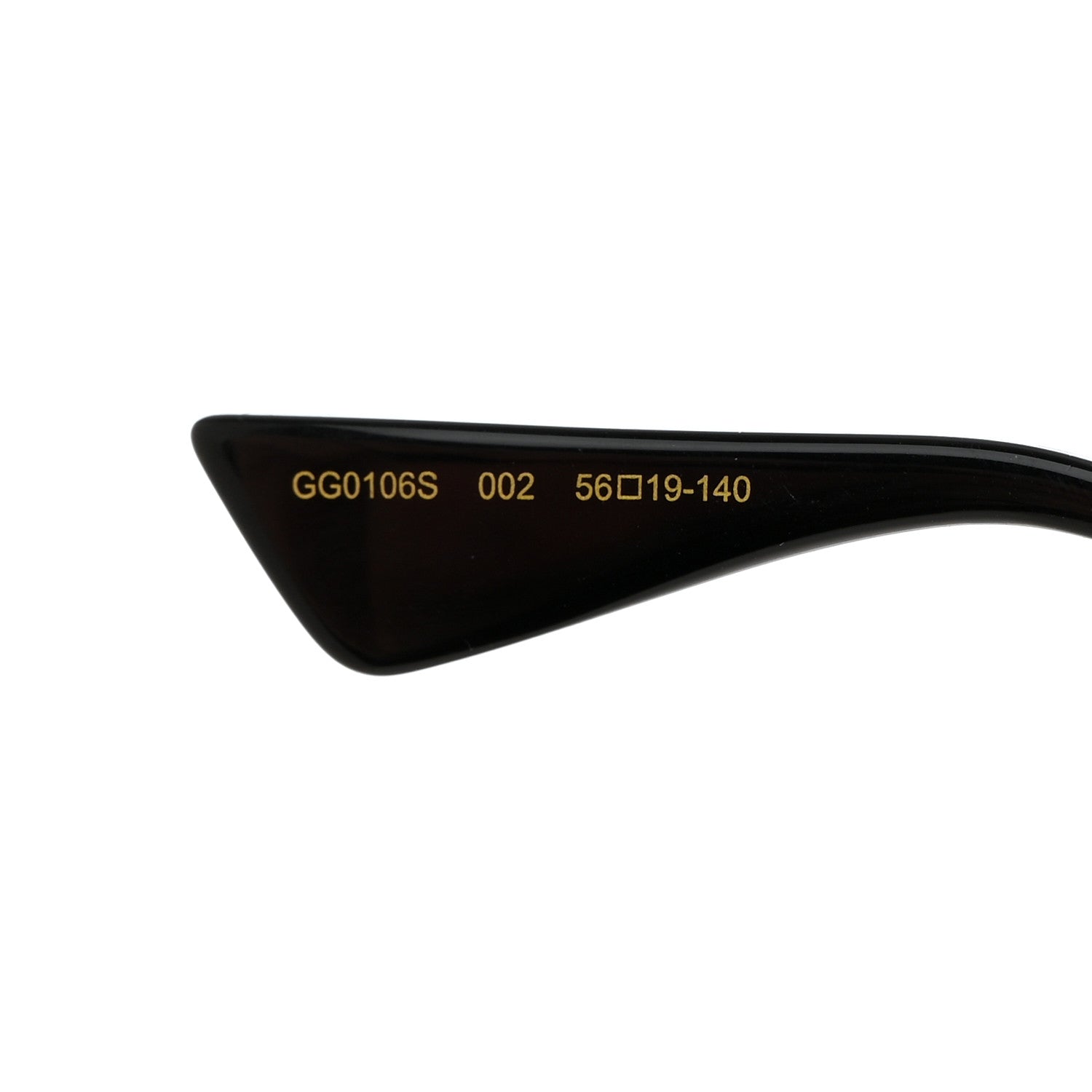 Gucci Acetate Oversize Square Frame GG0106S Sunglasses Tortoise 5 of 7