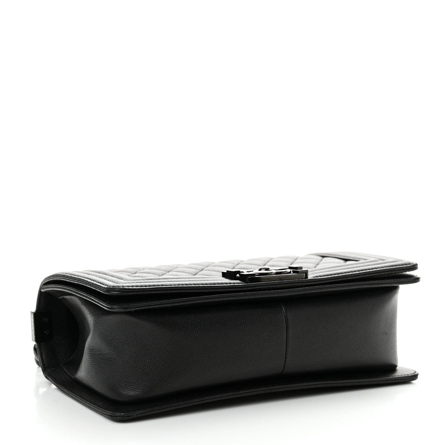 Chanel Caviar Quilted Medium Boy Flap So Black 4 of 11