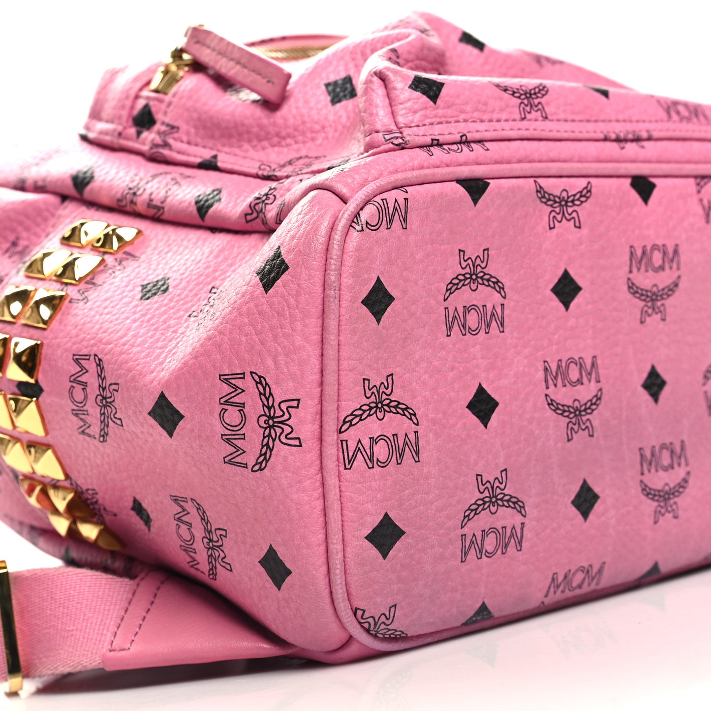 Visetos Small Side Stud Stark Backpack Pink