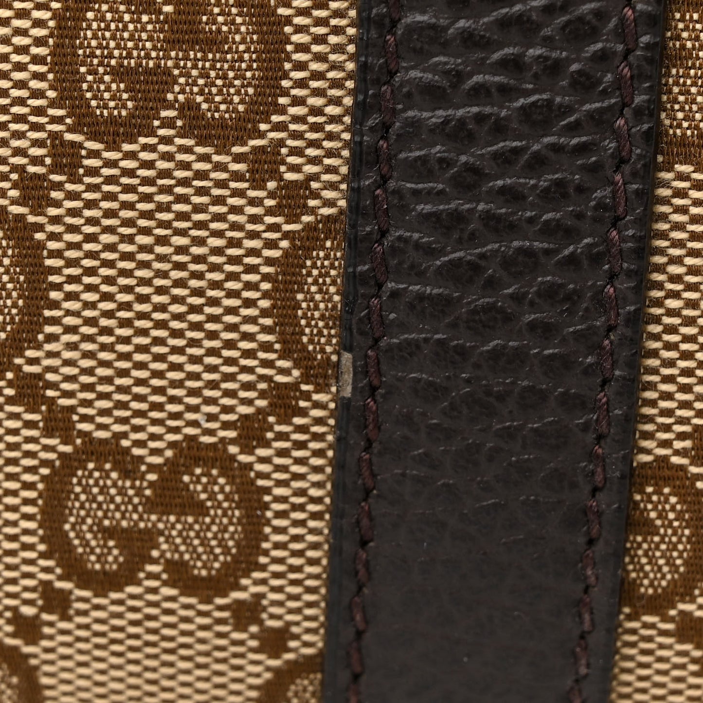 GG Monogram Large Joy Tote Bag Dark Brown
