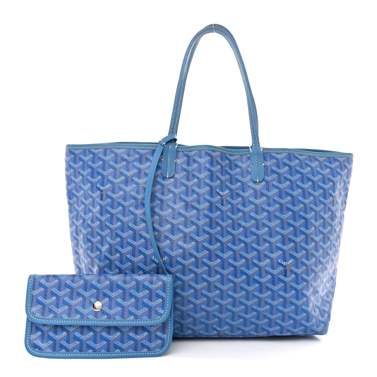 Goyard Goyardine Saint Louis PM Sky Blue 3 of 19