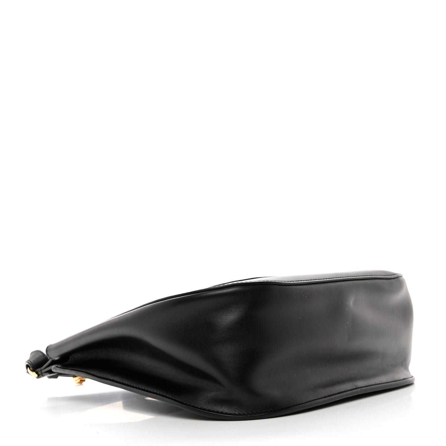 Smooth Calfskin Hunting Bag 11 Black