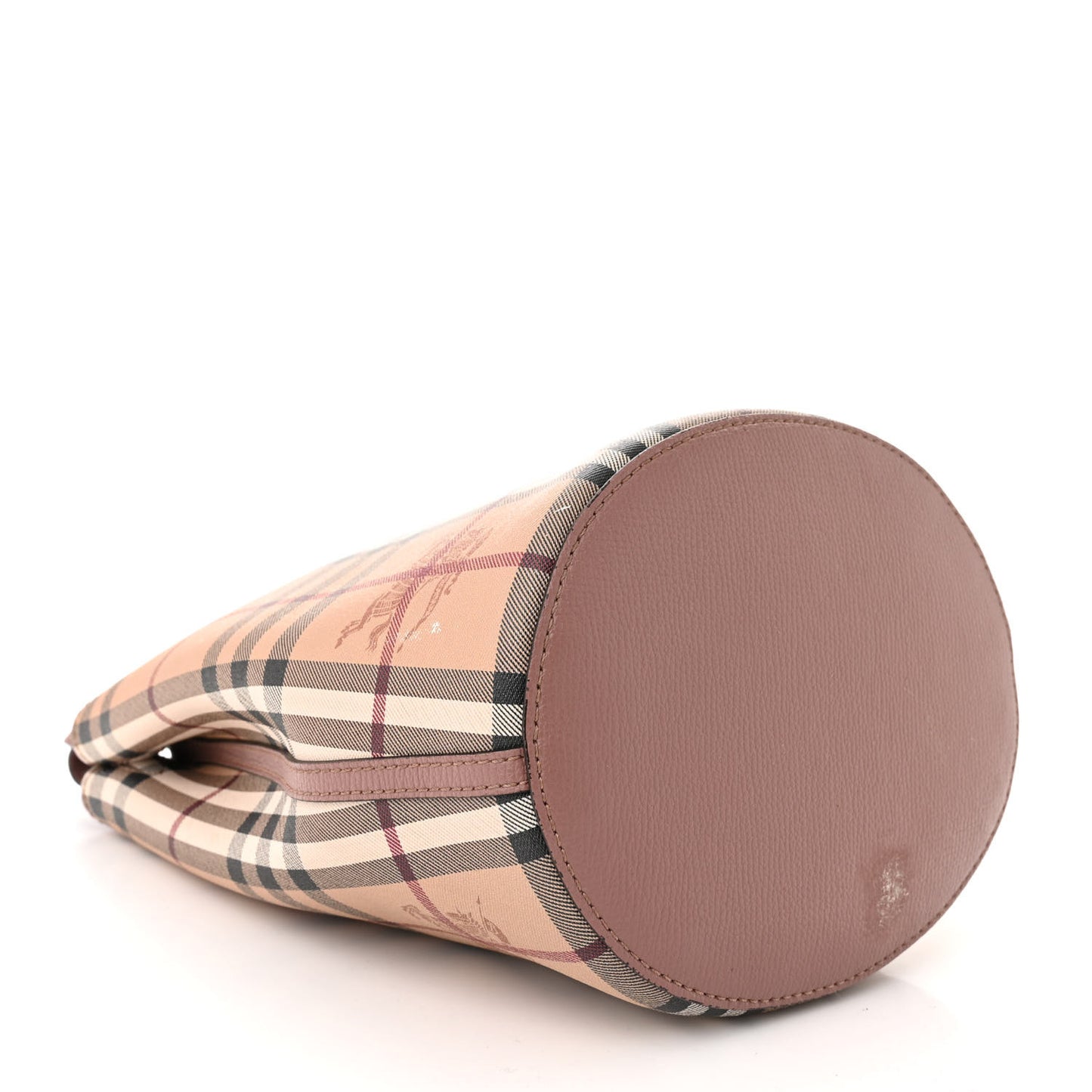 Haymarket Check Colours Small Lorne Bucket Crossbody Elderberry