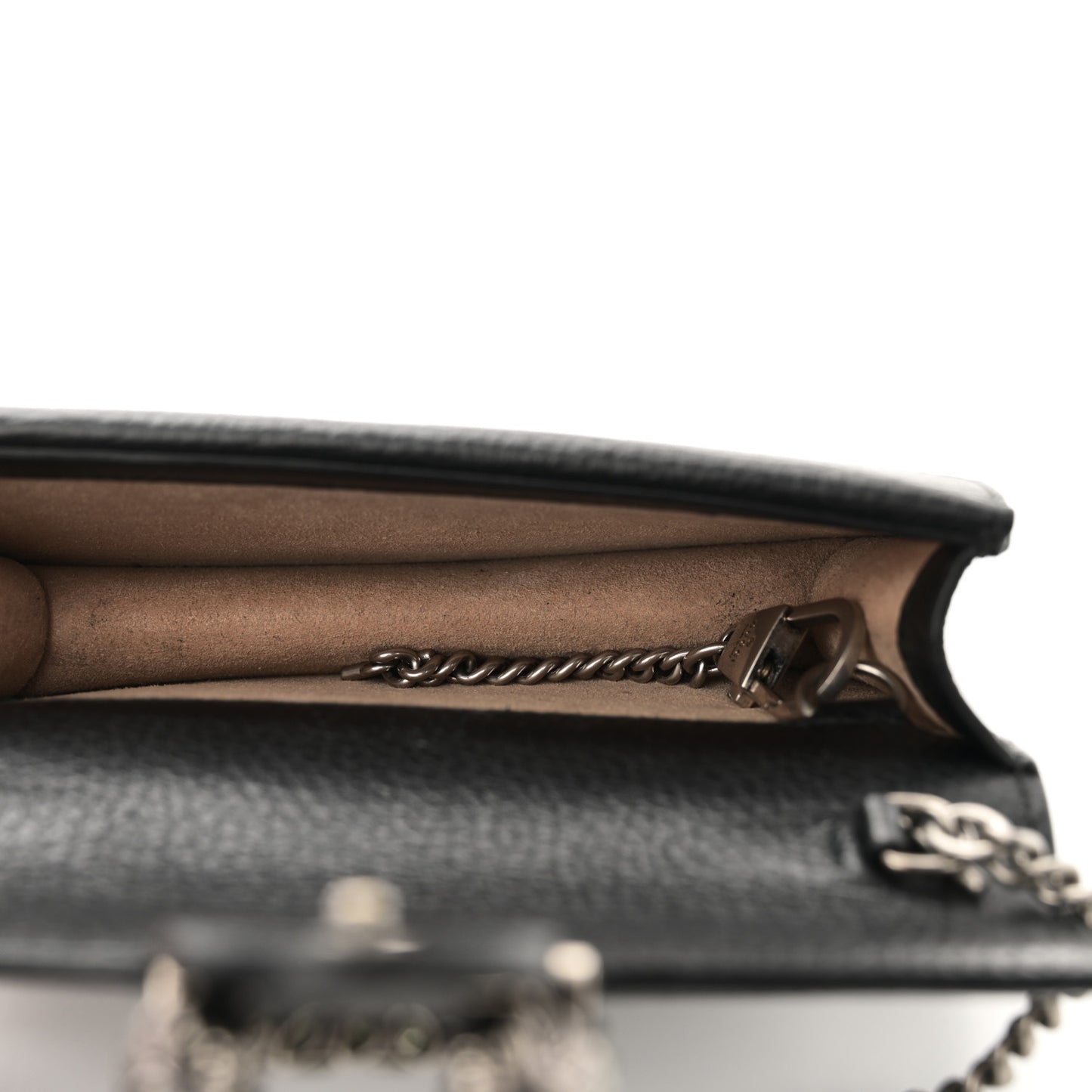 Calfskin Super Mini Dionysus Shoulder Bag Black