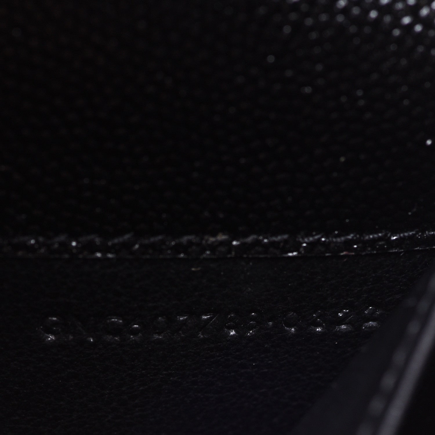 Saint Laurent Grain De Poudre Uptown Chain Wallet Black 7 of 9