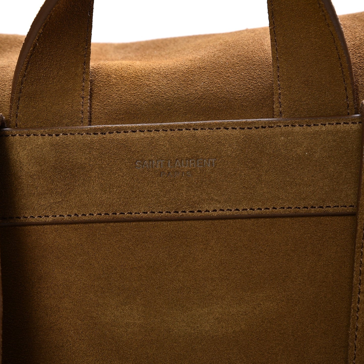 Suede Calfskin Fringe Festival Backpack Light Ocre
