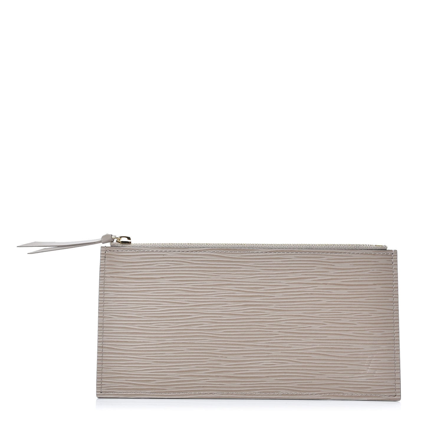 Epi Felicie Chain Wallet Zippered Insert Galet
