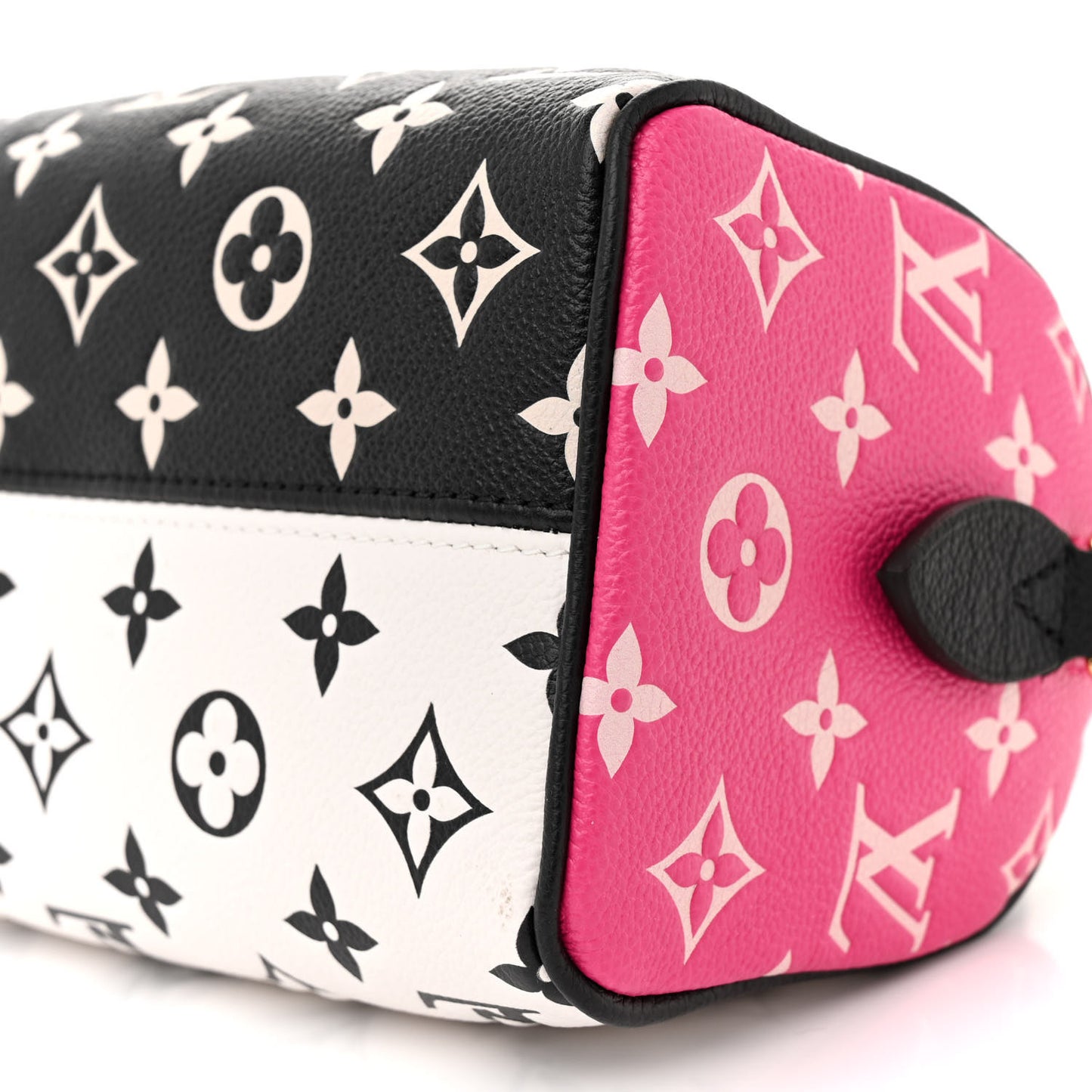 Empreinte Monogram Spring in the City Speedy Bandouliere 20 Black White Pink