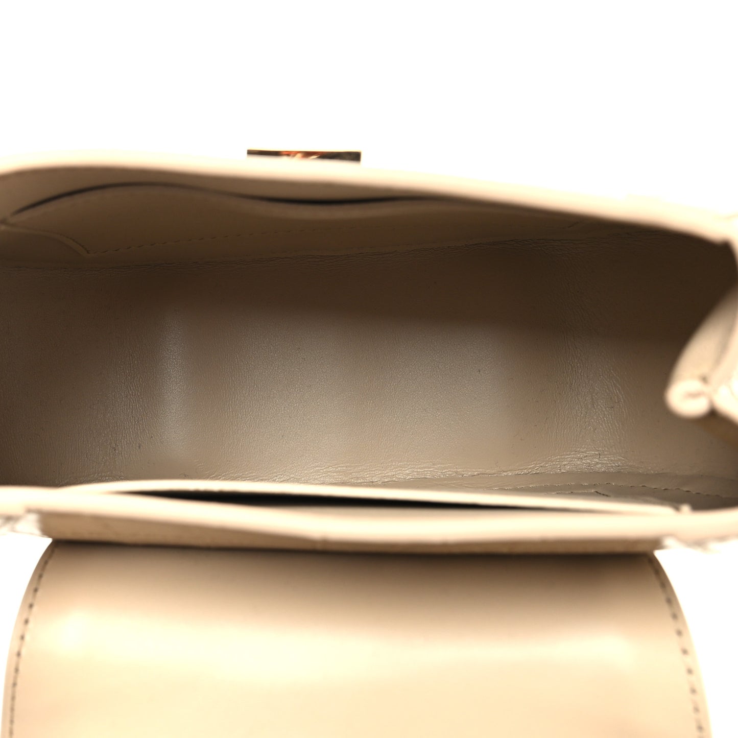 Calfskin Crocodile Embossed Greca Goddess Mini Top Handle Bag Grey