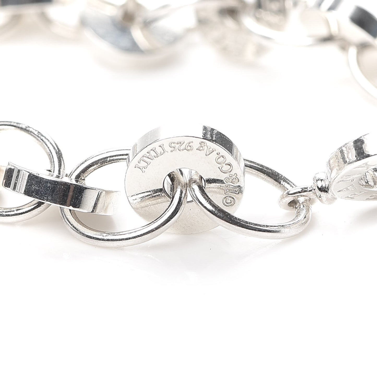 Sterling Silver 1837 Circle Bracelet