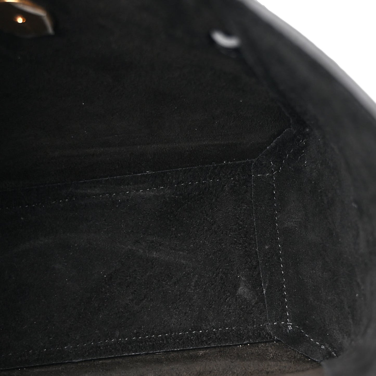 Grained Calfskin Nano Belt Bag Black
