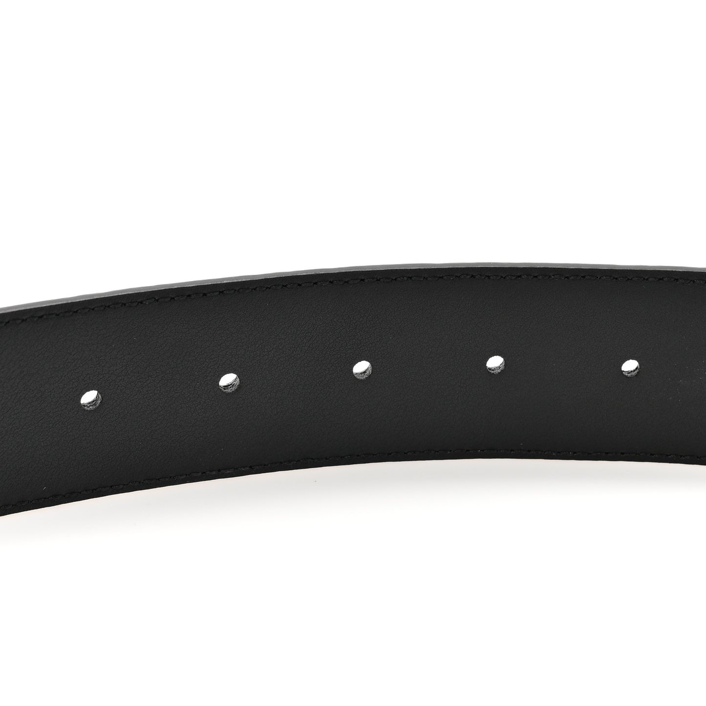 Guccissima Signature Interlocking G 40mm Belt 95 38 Black