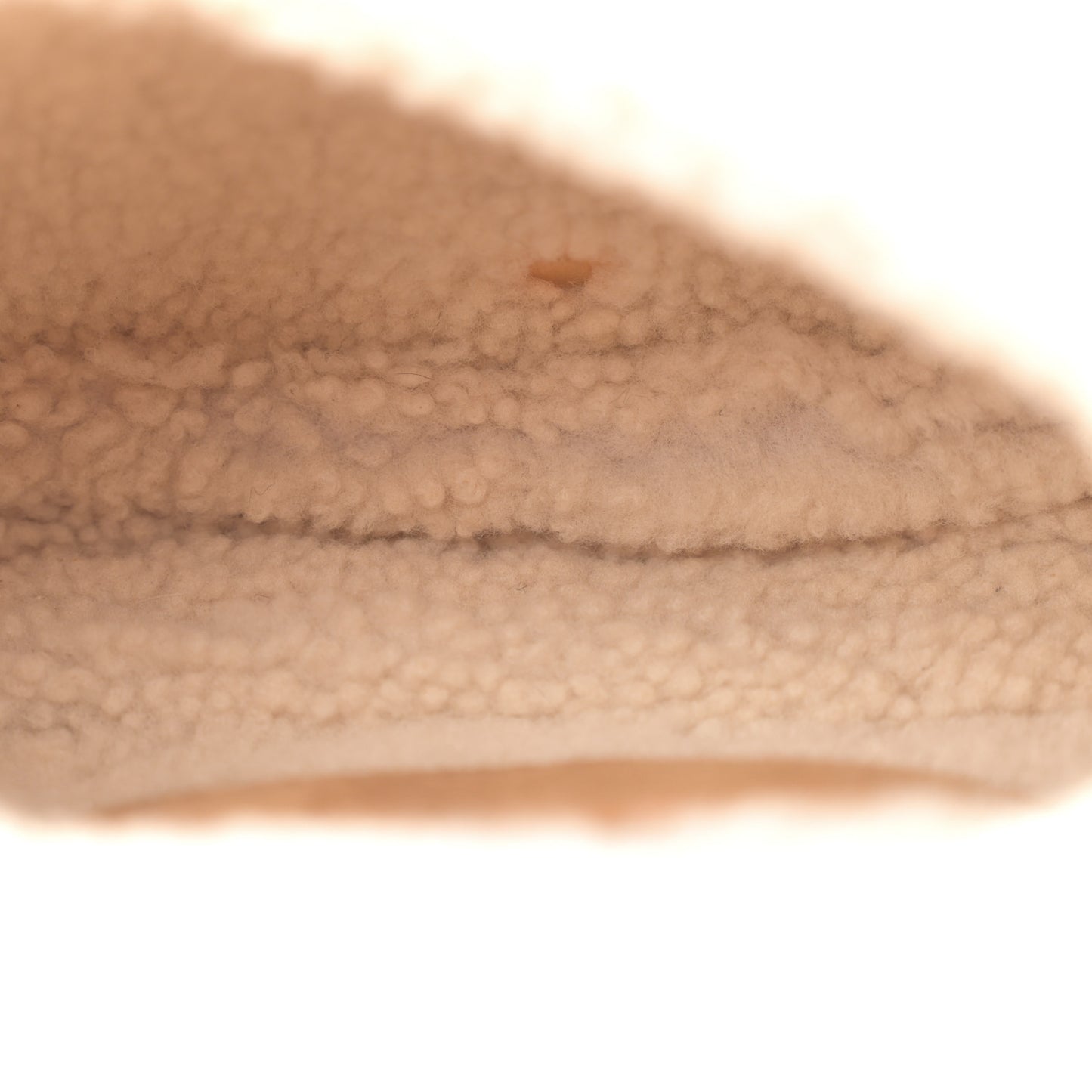 Suede Shearling Medium Bobby Flap Natural