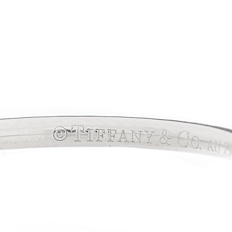 18K White Gold Diamond Metro Band Ring 50 5.5
