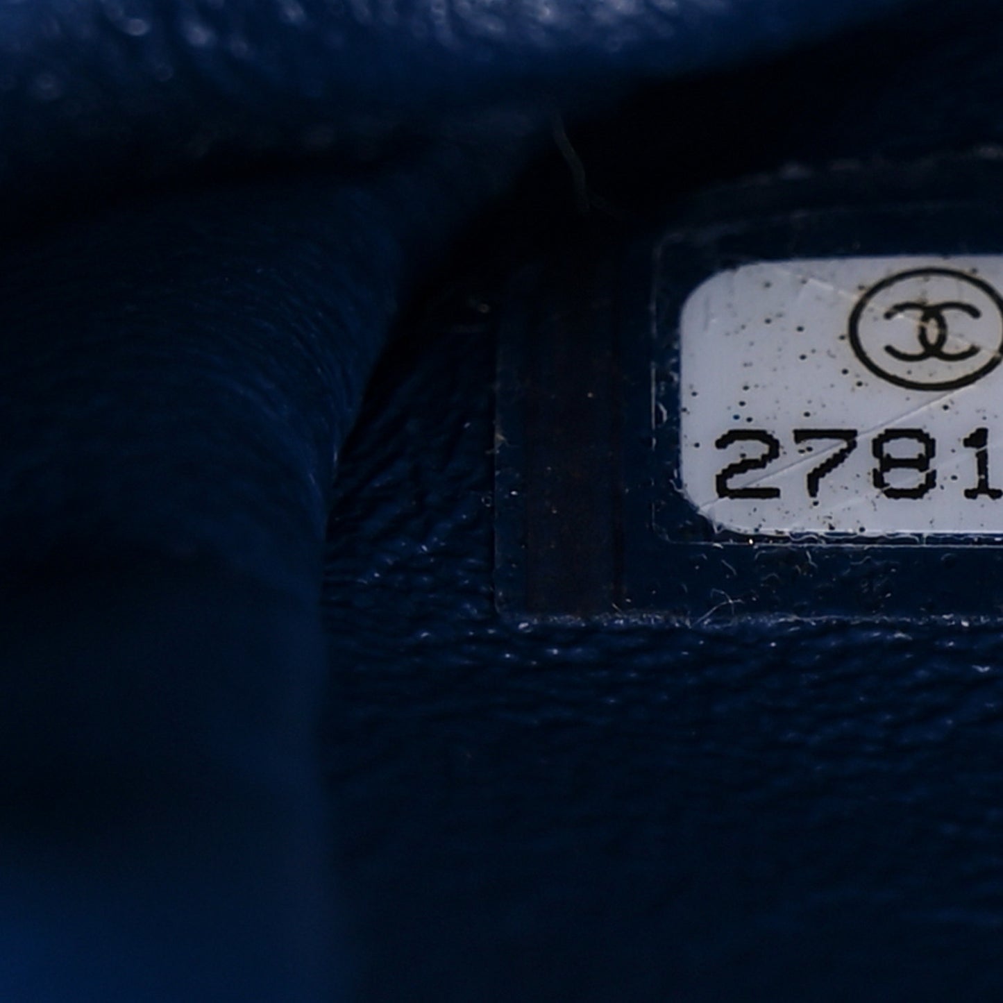 Striated Quilted Classics in Fabrics Mini Rectangular Flap Blue