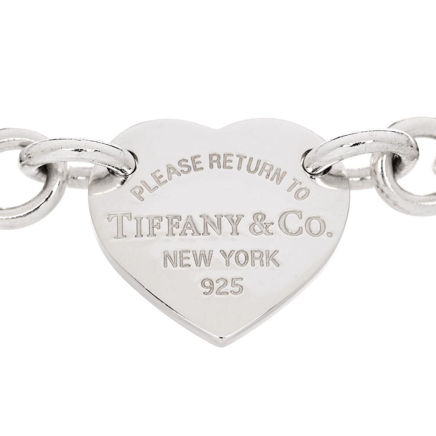 Sterling Silver Return to Tiffany Heart Tag Bracelet