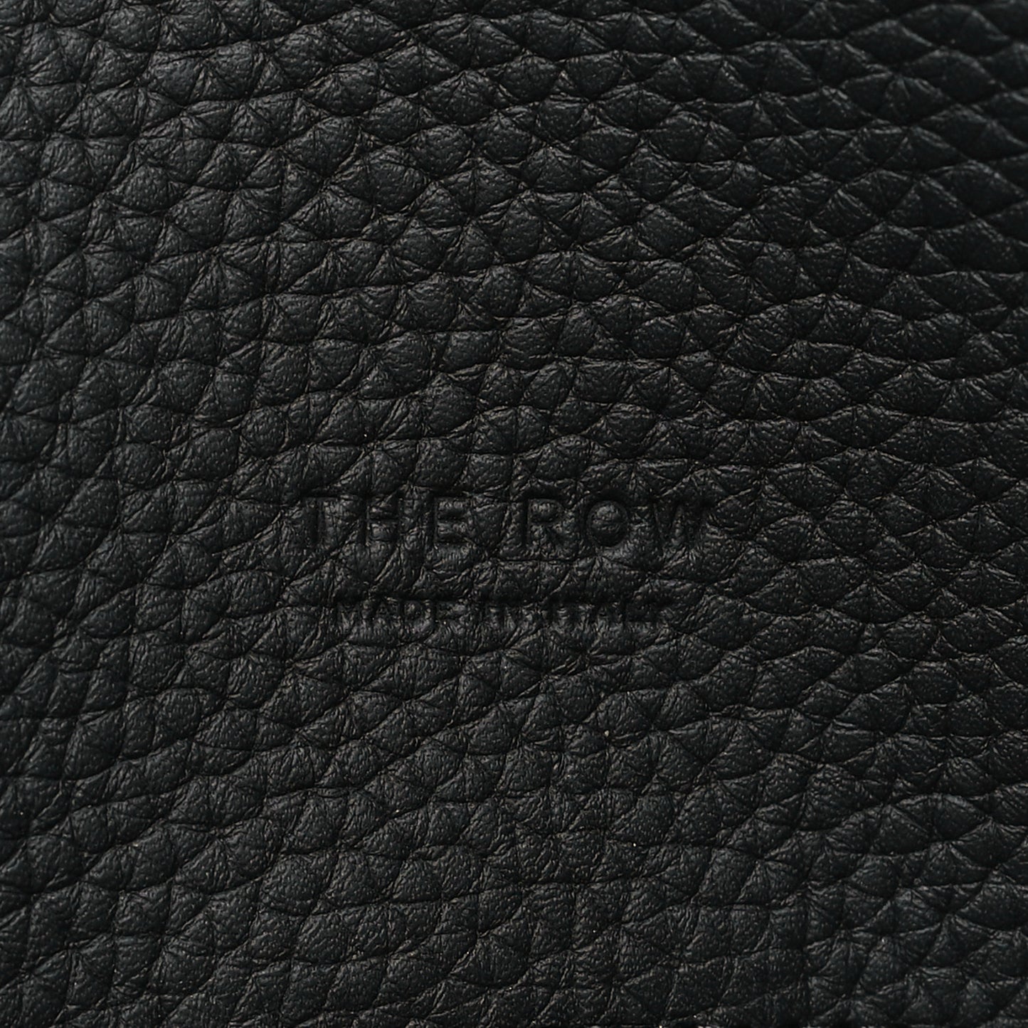 Matte Grained Calfskin Soft Margaux 12 Black