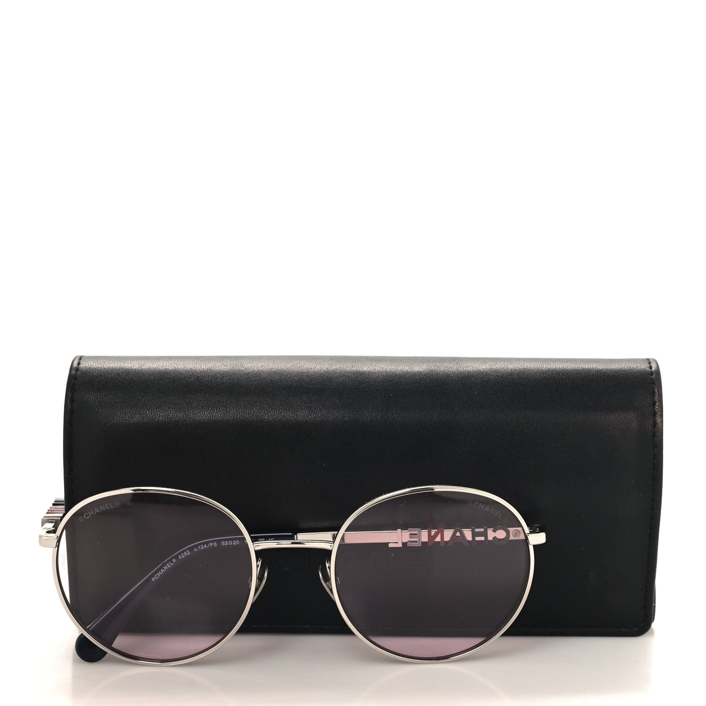 Metal Pantos Sunglasses 4282 Silver Pink