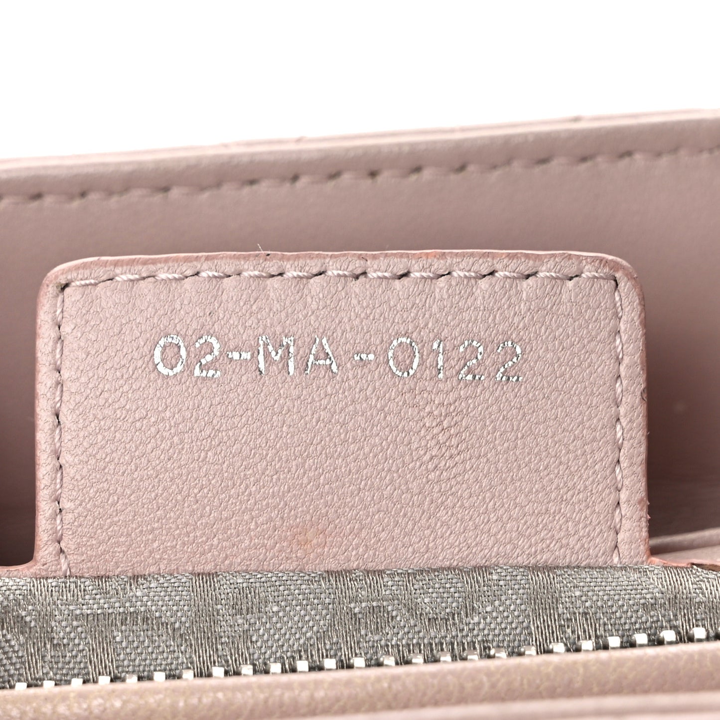 Lambskin Cannage Medium Lady Dior Light Pink