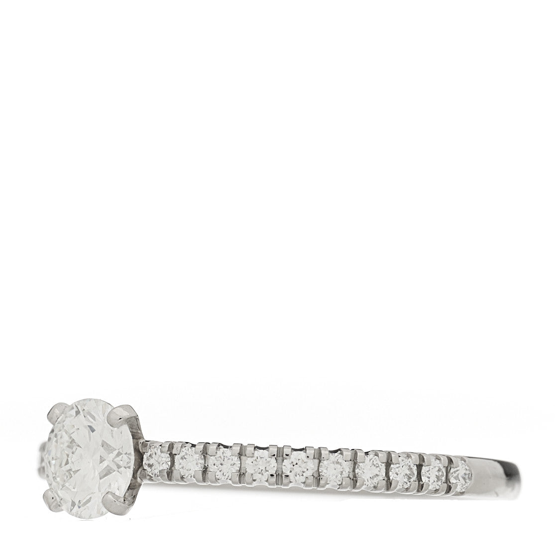 Platinum Diamond .33ct Etincelle De Cartier Solitaire Engagement Ring 48 4.5