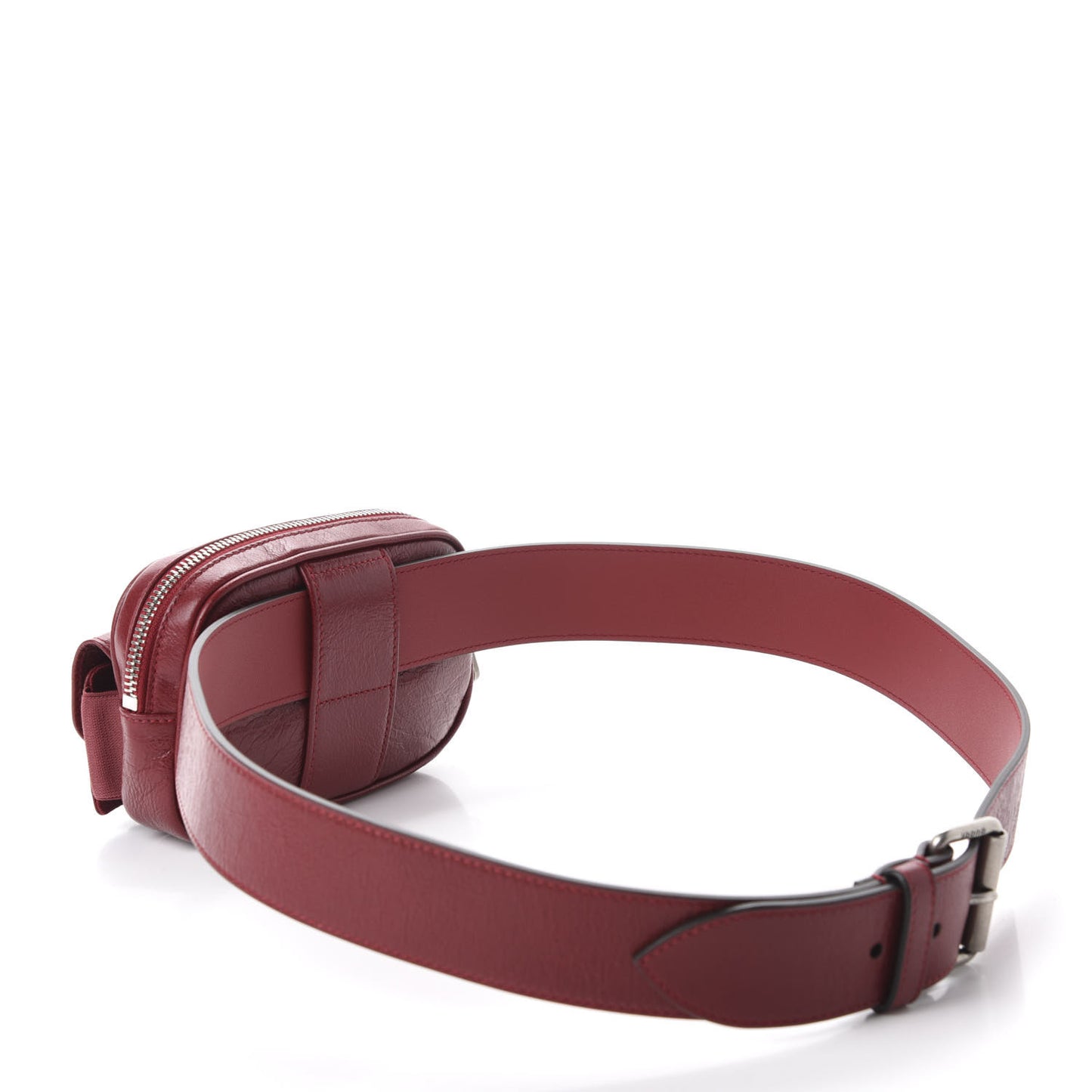 Cracked Calfskin Morpheus Belt Bag 90 36 Red