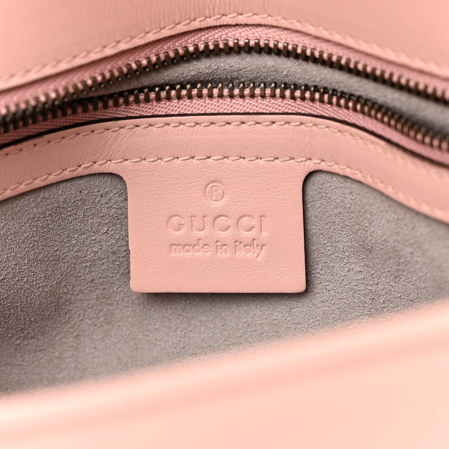 Gucci Calfskin Matelasse Small GG Marmont Shoulder Bag Perfect Pink 6 of 11