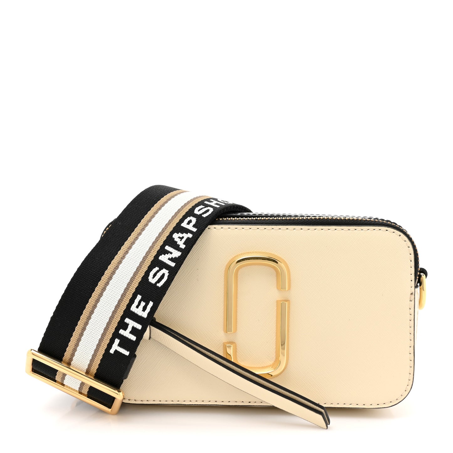Saffiano Small Snapshot Camera Bag New Cloud White Multicolor