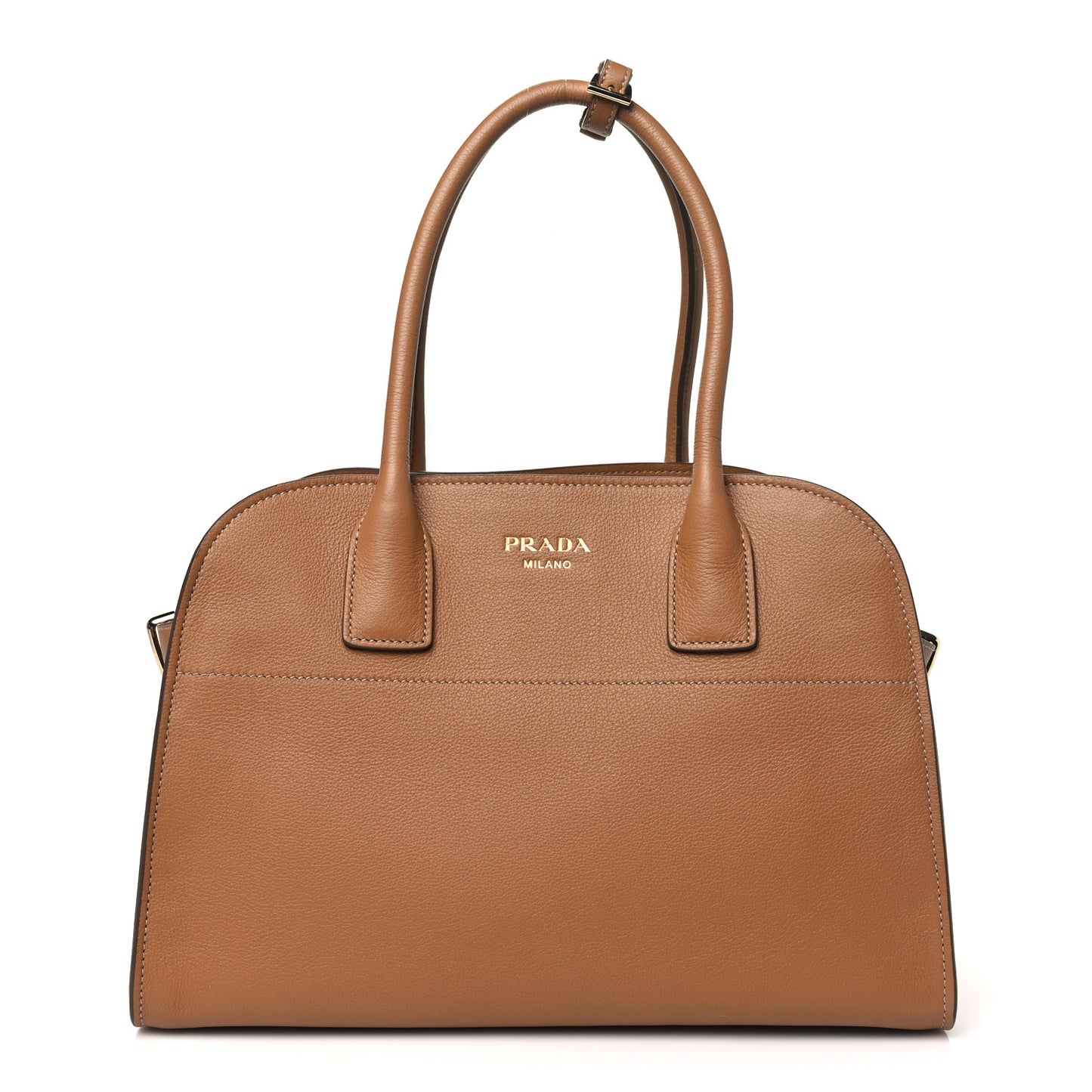 Soft Grain Calfskin Medium Tote Bag Caramel
