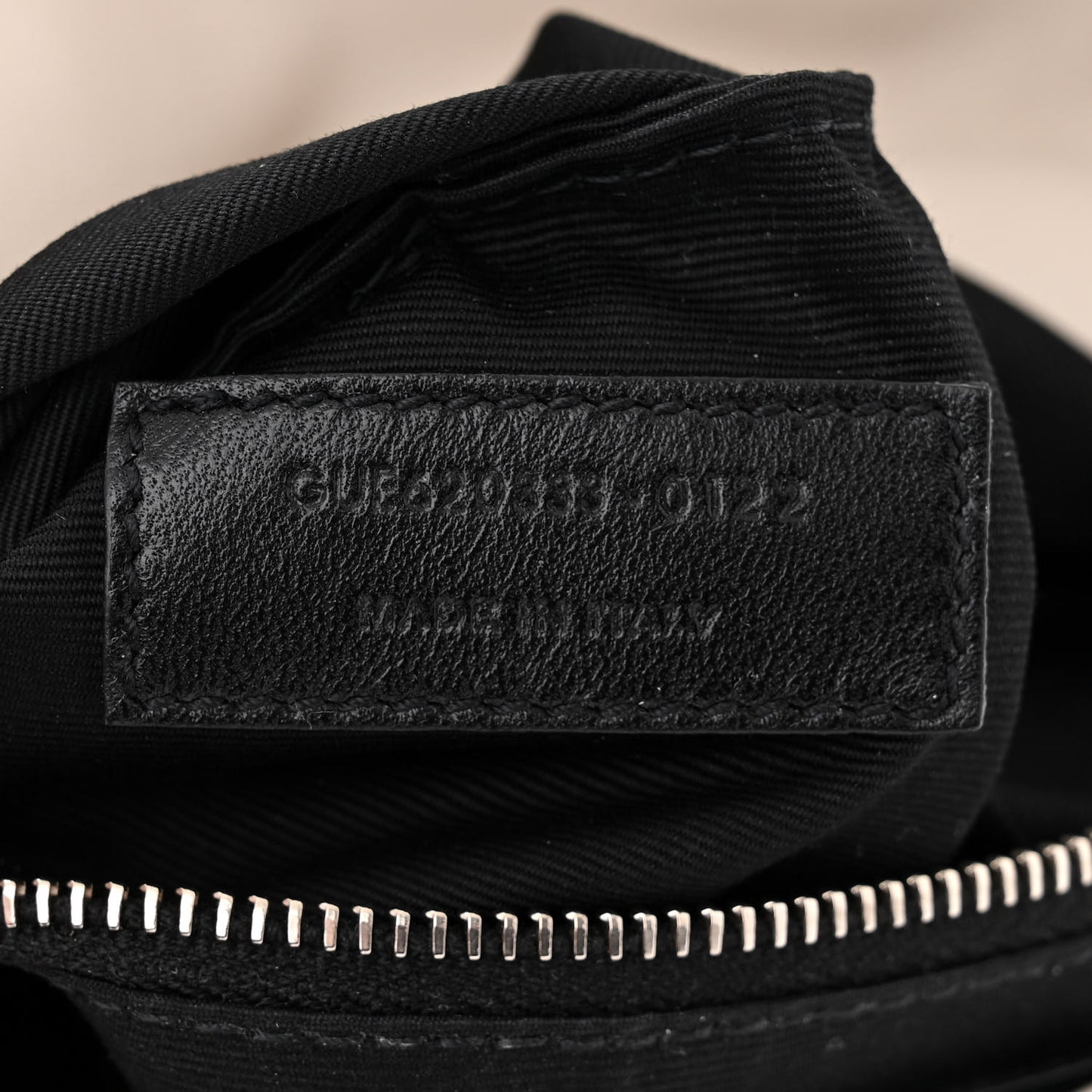 SAINT LAURENT Lambskin Quilted Toy Loulou Puffer Monogram Chain Satchel Crema Soft