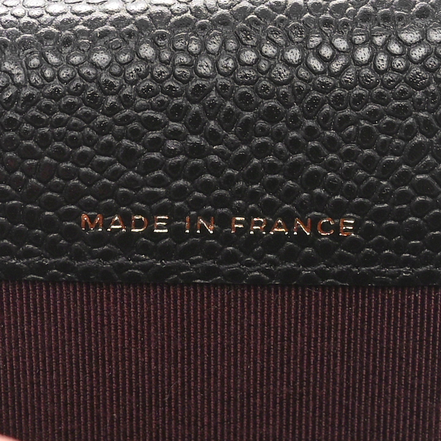 Caviar Quilted Flap Card Holder Wallet Black