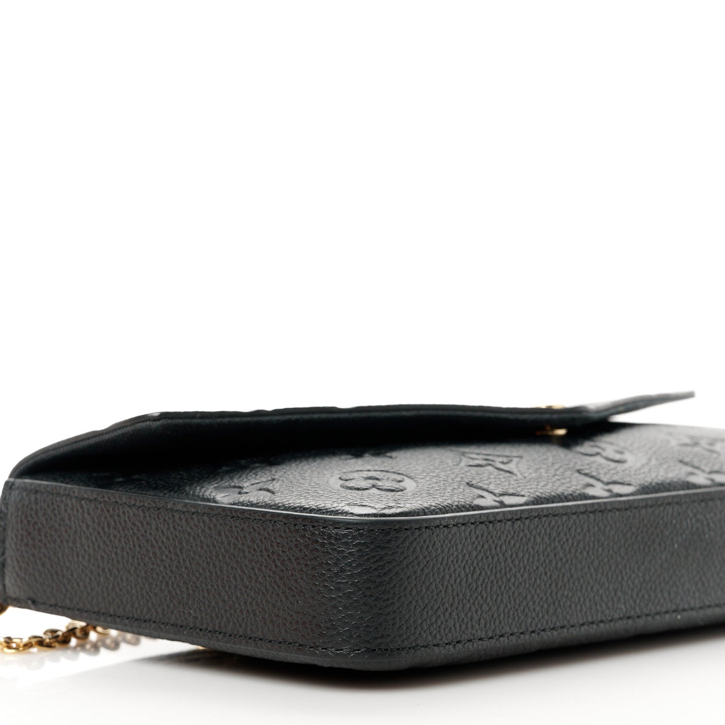 Empreinte Pochette Felicie Chain Wallet Black