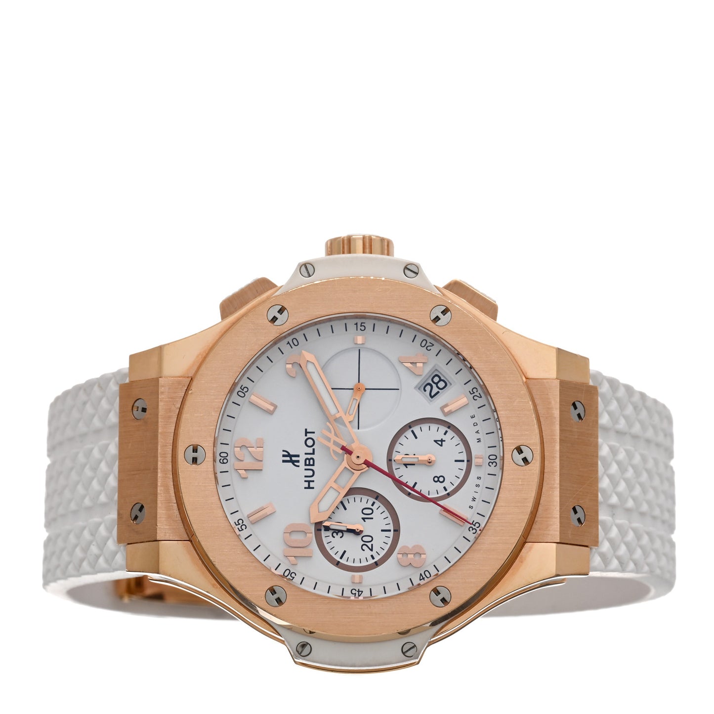 18K Rose Gold Rubber 41mm Big Bang Automatic Watch 341.PE.230.RW.114