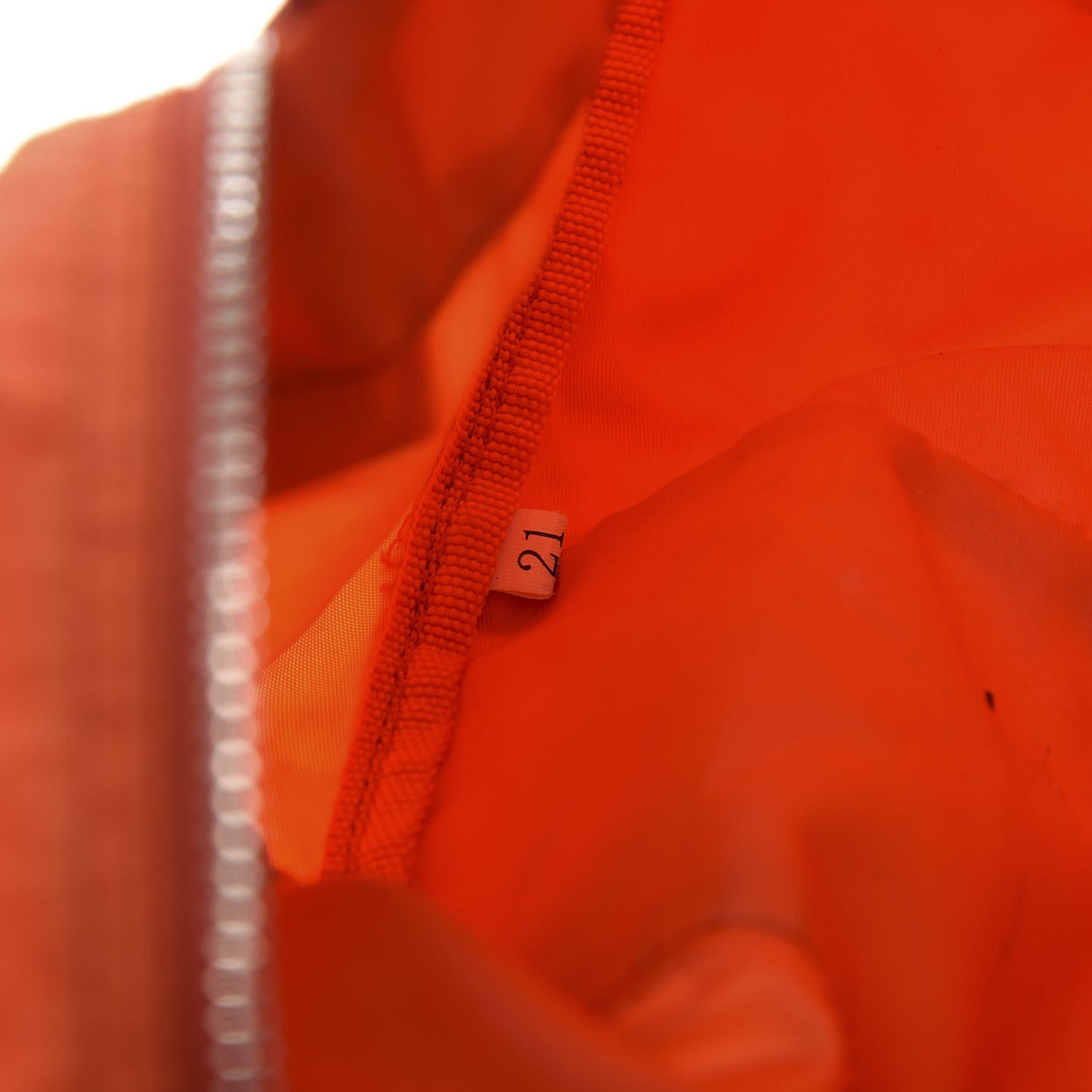Tessuto Nylon Duffel Bag Papaya
